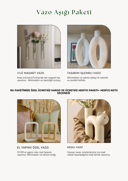 Vazo Aşığı Özel Paketi